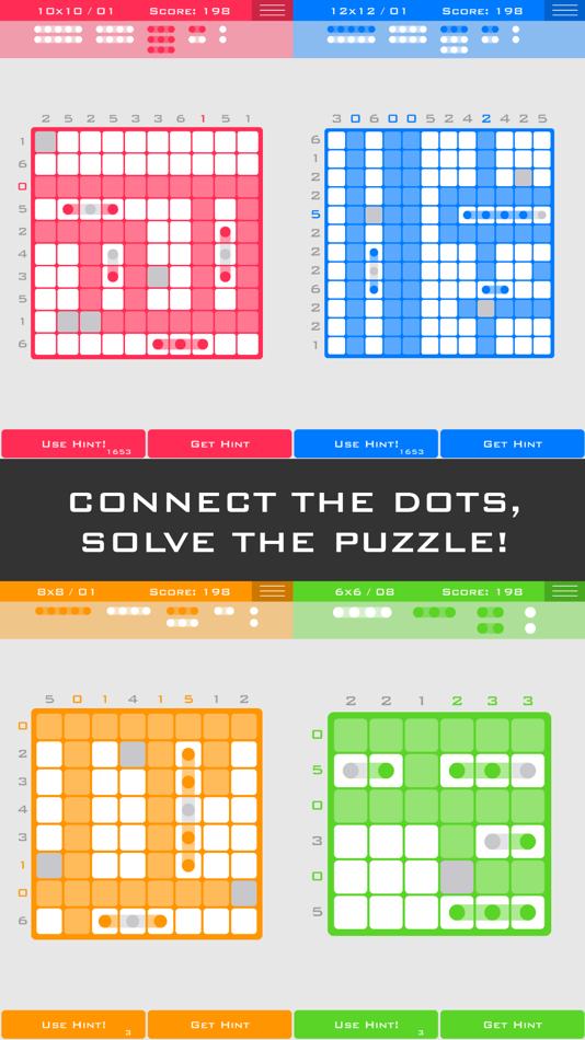 #1. Logic Dots (iOS) 由: Matias Ini
