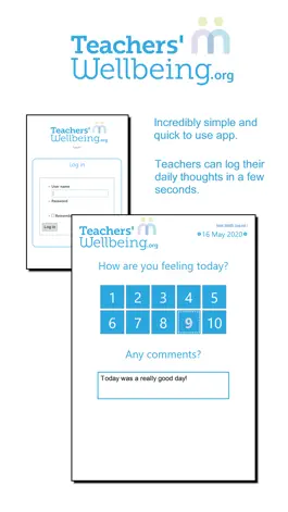 Game screenshot Teachers' Wellbeing Diary mod apk