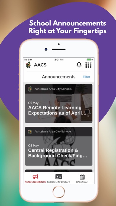 Ashtabula Area City Schools Screenshot