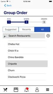 groupfood iphone screenshot 2