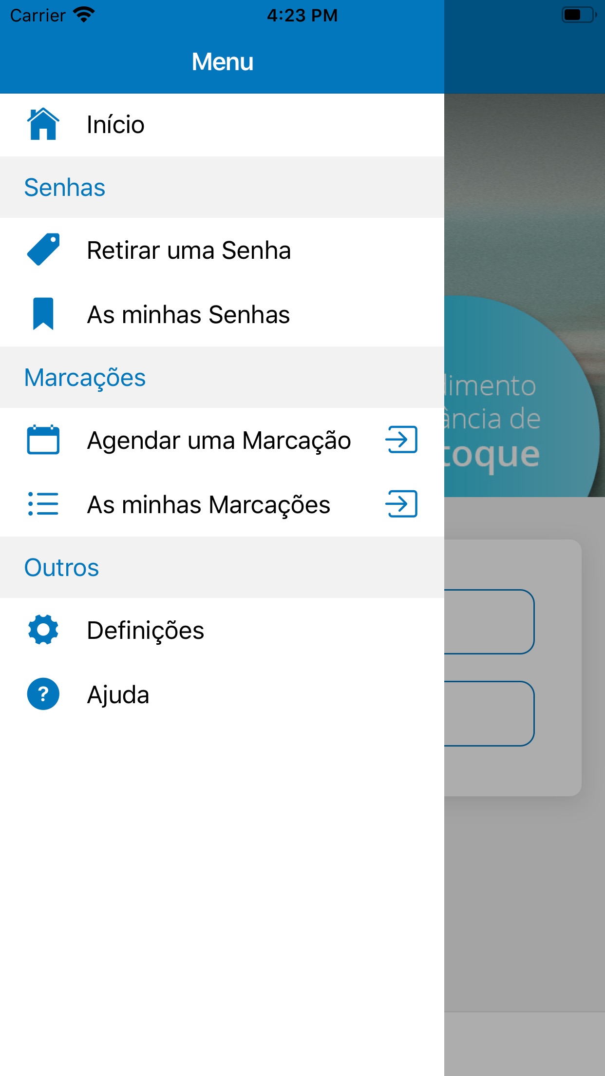 Screenshot 1 of sigaApp