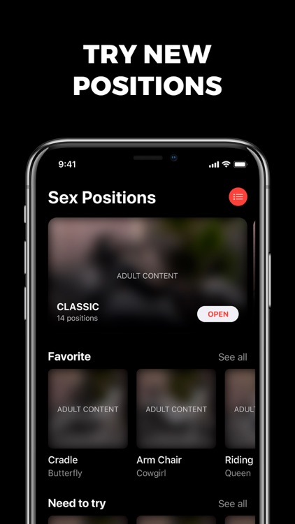 Sex Keeper: tracker, positions