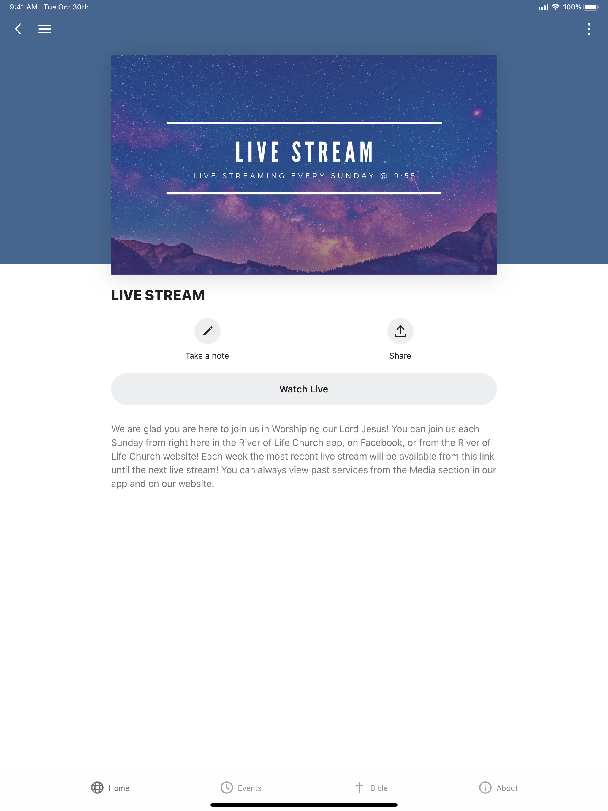 The River of Life Church App screenshot 6