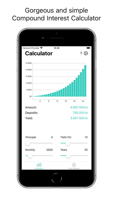 Screenshot #1 pour Compound Interest Calculator $
