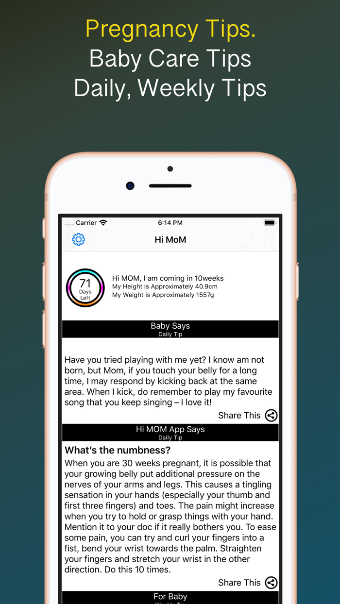 Hi MoM - Great Pregnancy Guide