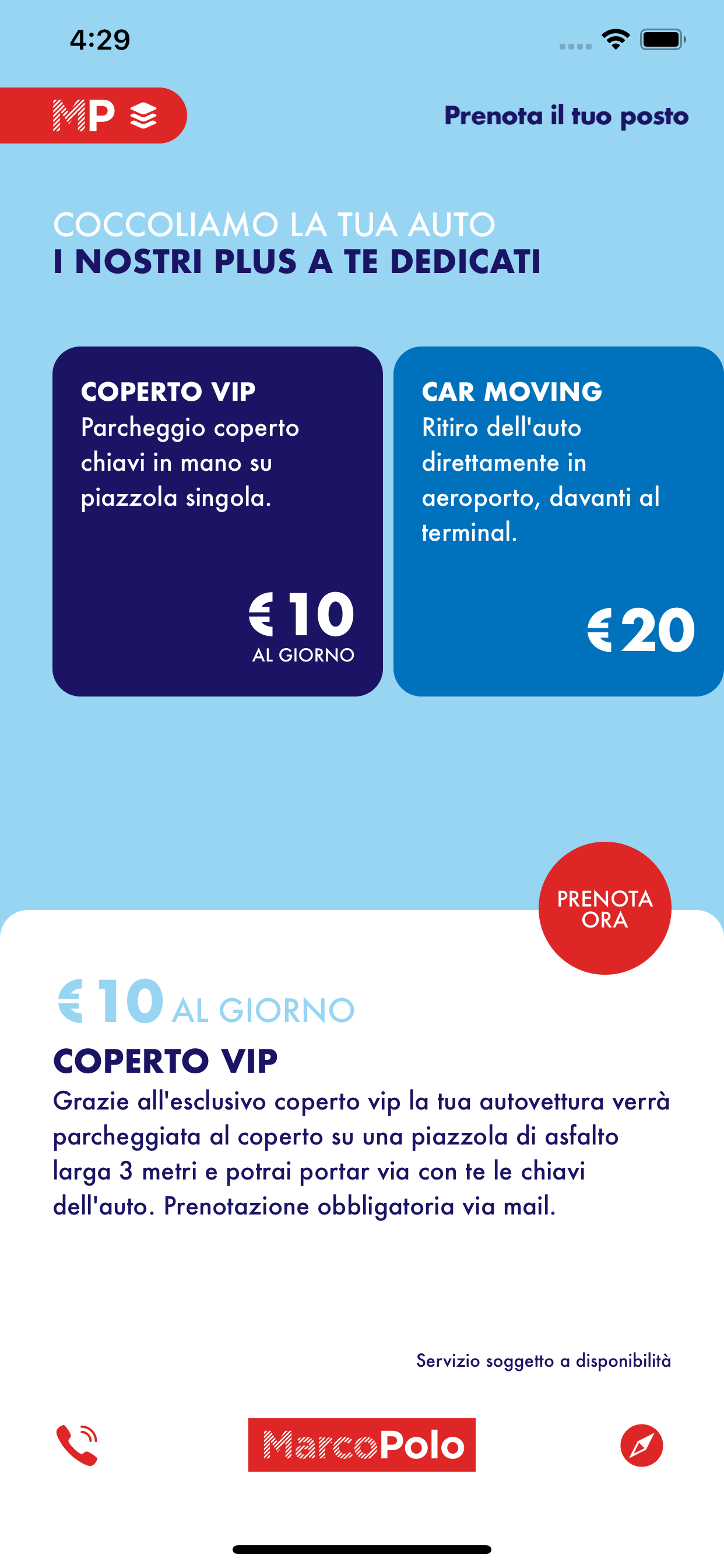 Parcheggio Marcopolo