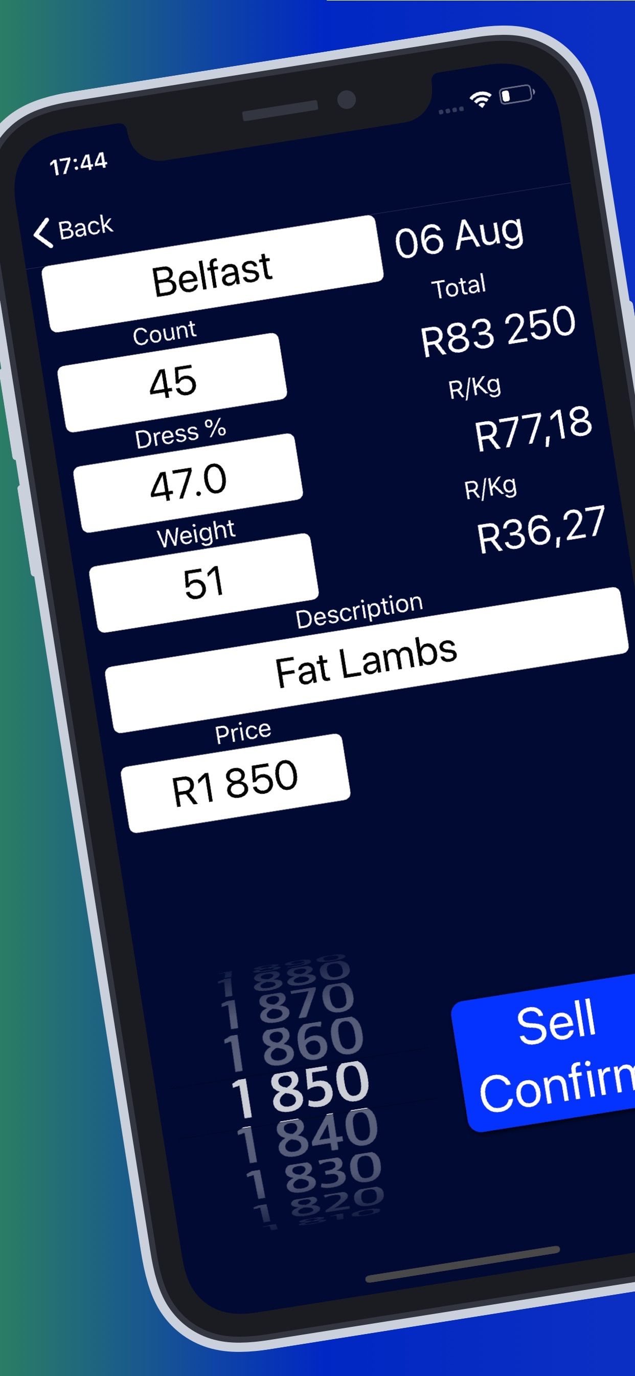Stock-Sale Calculator screenshot 3