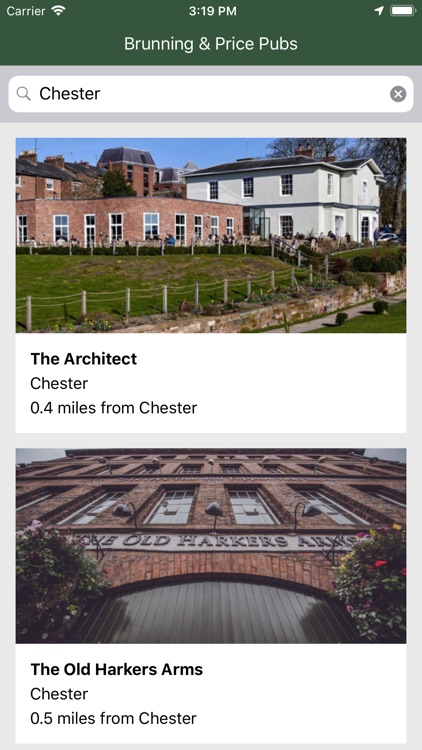 Brunning & Price Pub App