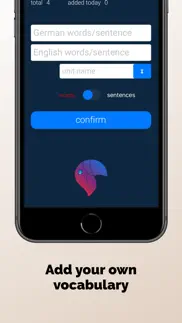 m&i german vocabulary trainer iphone screenshot 2