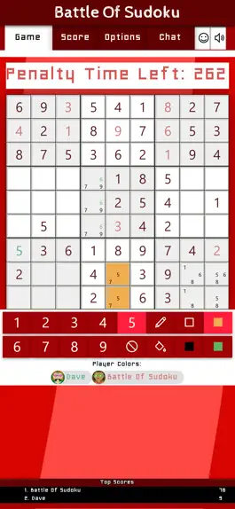 Game screenshot Battle Of Sudoku hack
