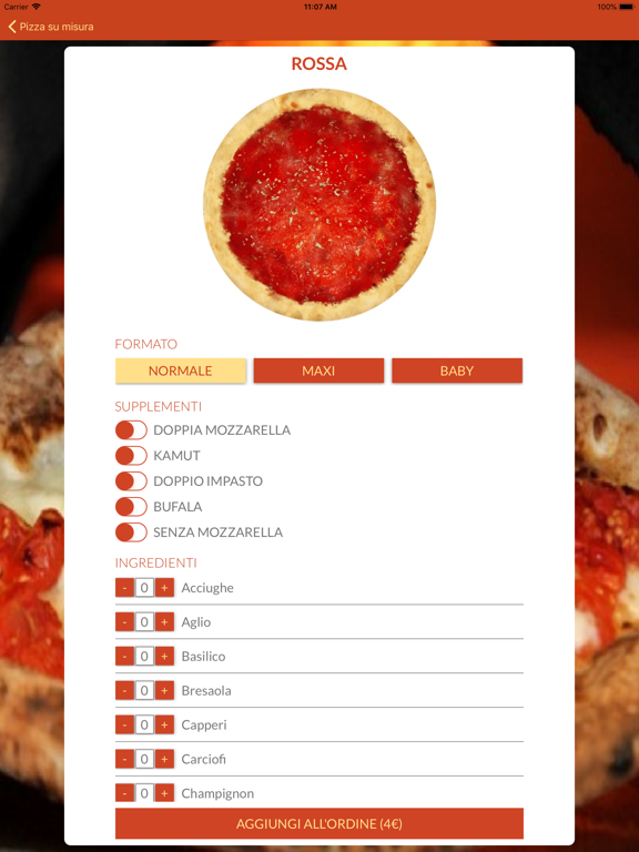 Screenshot #6 pour Pizzeria Italia by Ordinalo