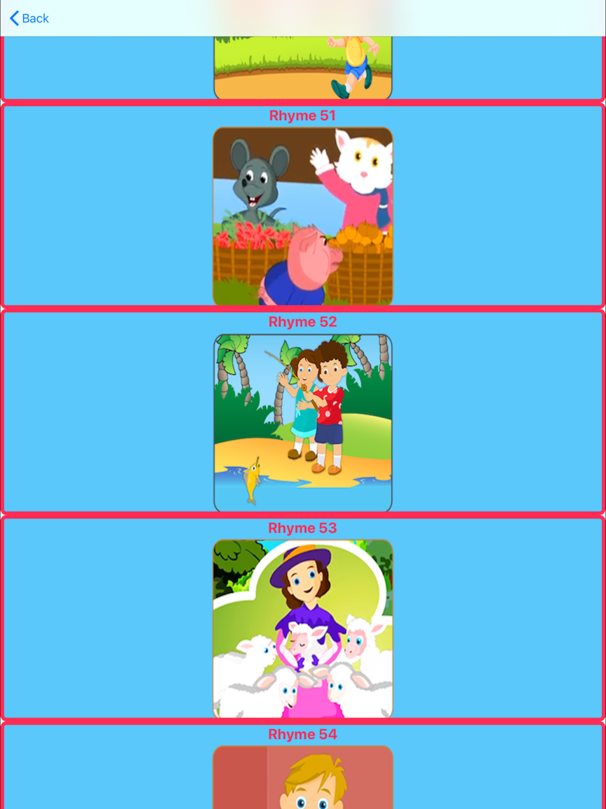 100 Top Best Kg Nursery Rhymes screenshot 7