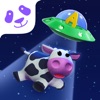 Square Panda Space Cows - iPadアプリ