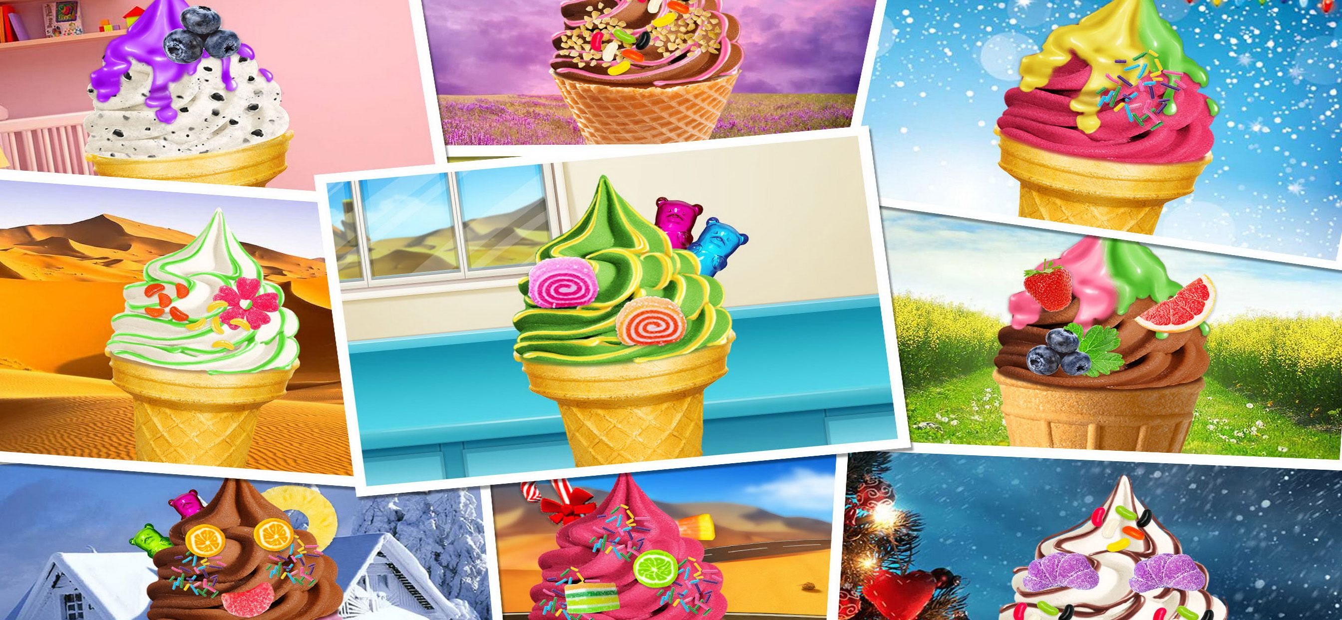 Ice Cream: baby cooking games screenshot 4