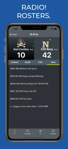 Game screenshot East Carolina Football App apk