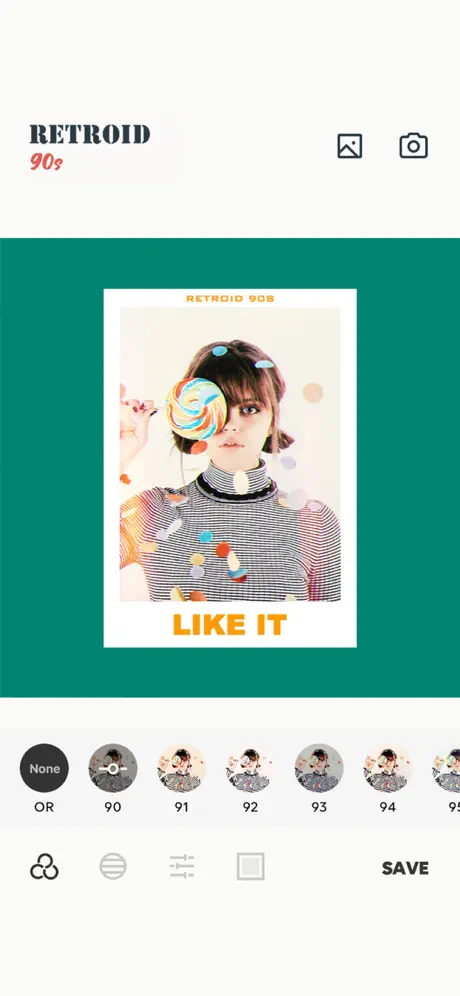 Retroid 90s - Photo editor
