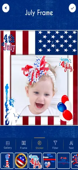 Game screenshot 4th of July Photo Frames - USA mod apk