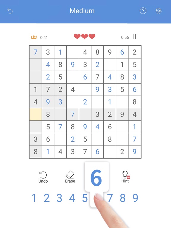 Sudoku Master - Offline Puzzle iPad screenshot