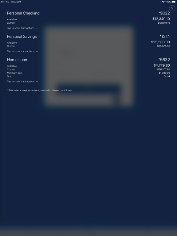 Screenshot #4 pour FNB Bank Mobile Banking