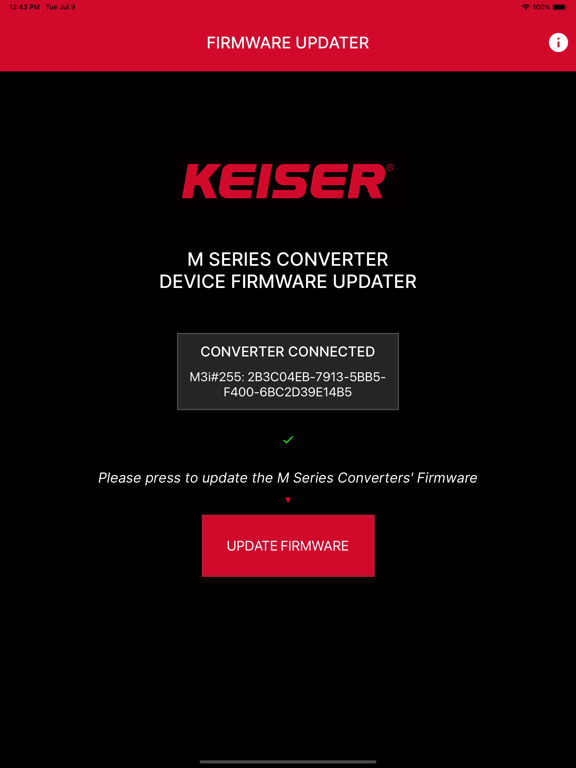 Screenshot #5 pour Keiser Converter Updater