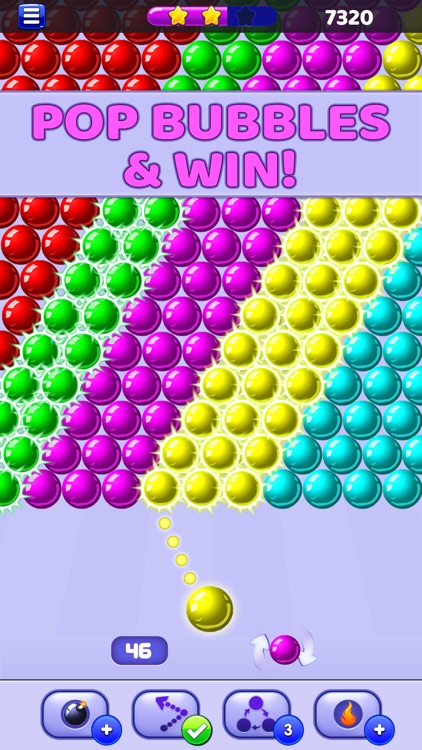 pop bubbles board game