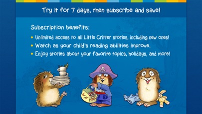 Little Critter Library Screenshot