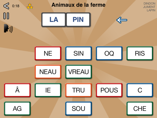 Screenshot #4 pour Domino des Mots, jeu de lettre