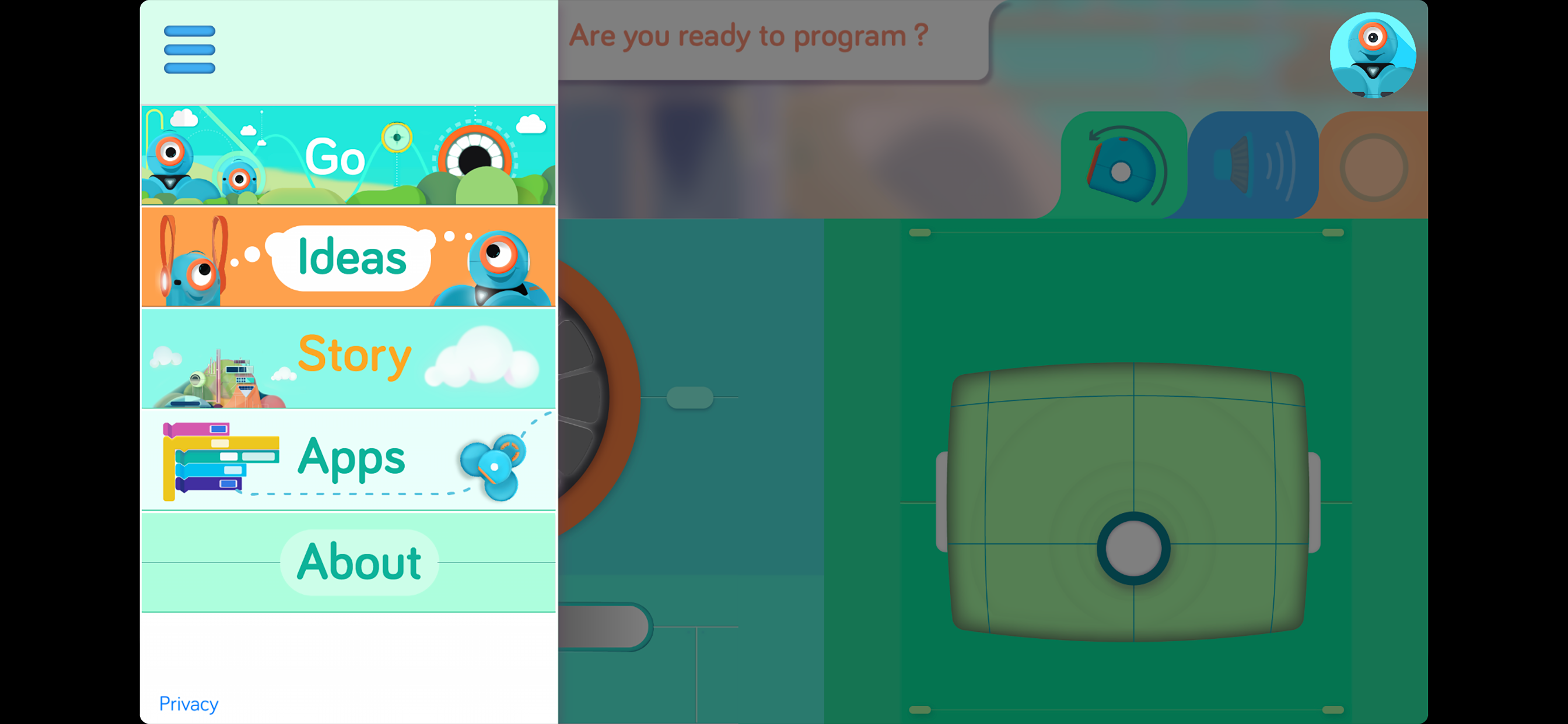 Go for Dash & Dot Robots