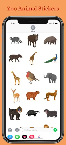 Game screenshot The Zoo Stickers mod apk