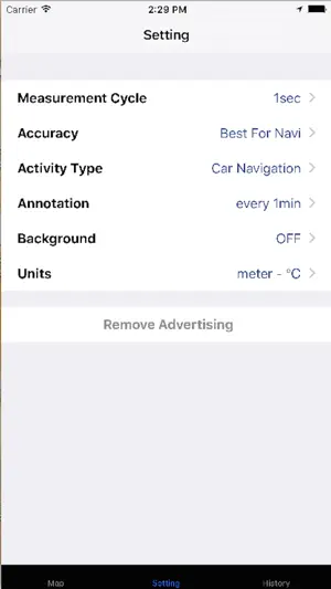 Cycle GPS Logger screenshot 3