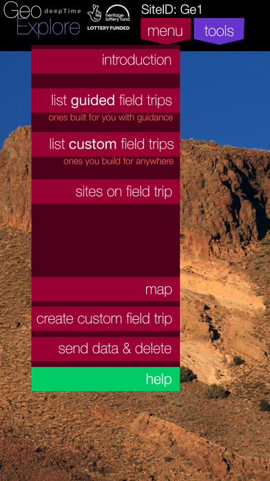 GeoExplore Screenshot