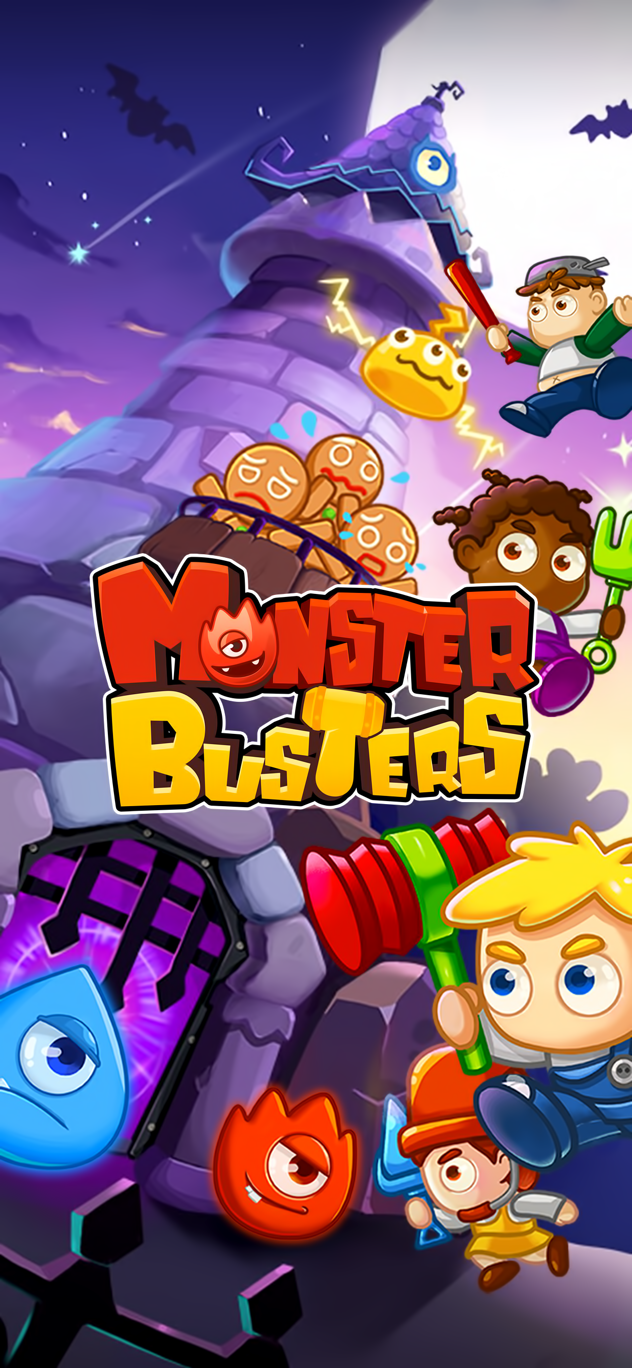 Monster Busters:Match 3 Puzzle
