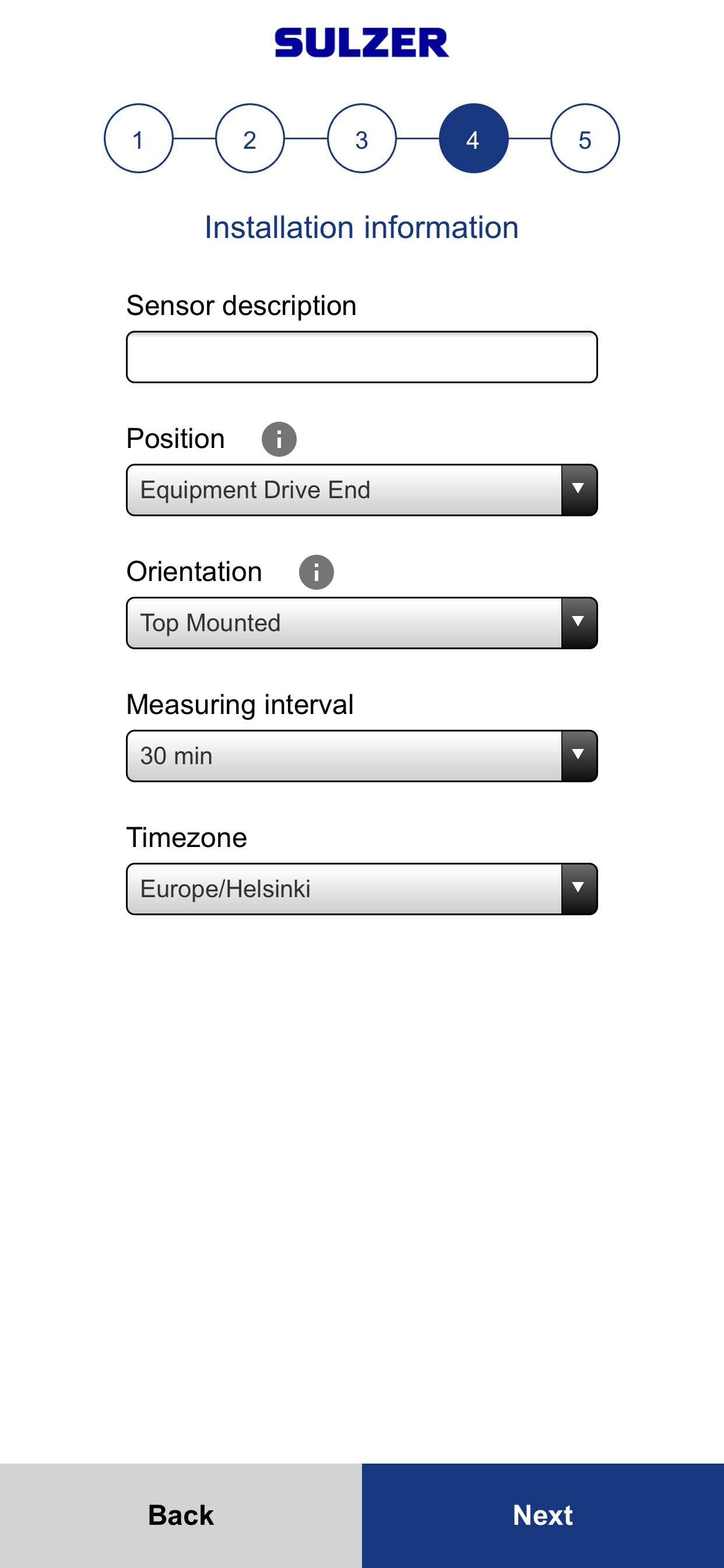 Sulzer Sense screenshot 3