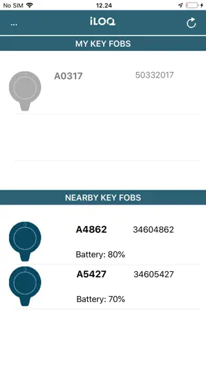 FobApp screenshot 1