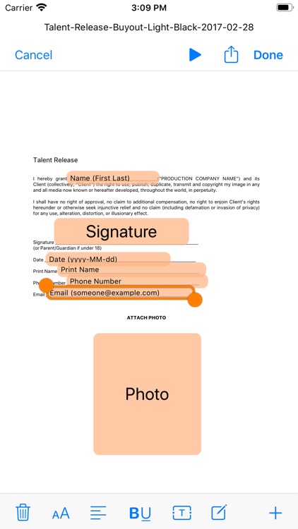 PDF Signer app