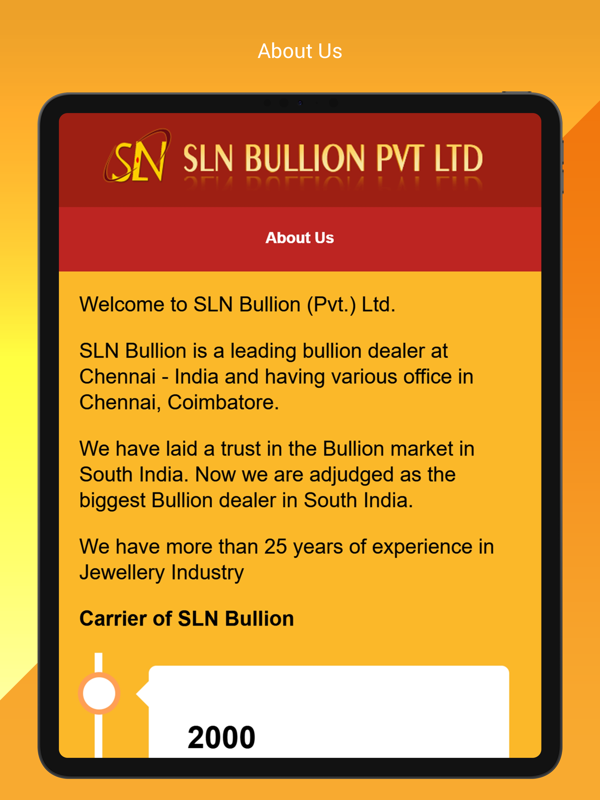 SLN BULLION - CHENNAI