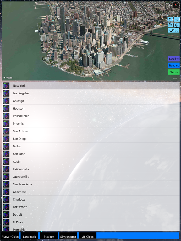 3D Cities and Places Pro iPad screenshot