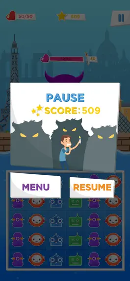 Game screenshot Monster fighter match3 apk