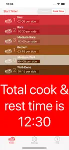 Steak Timer Pro screenshot #3 for iPhone