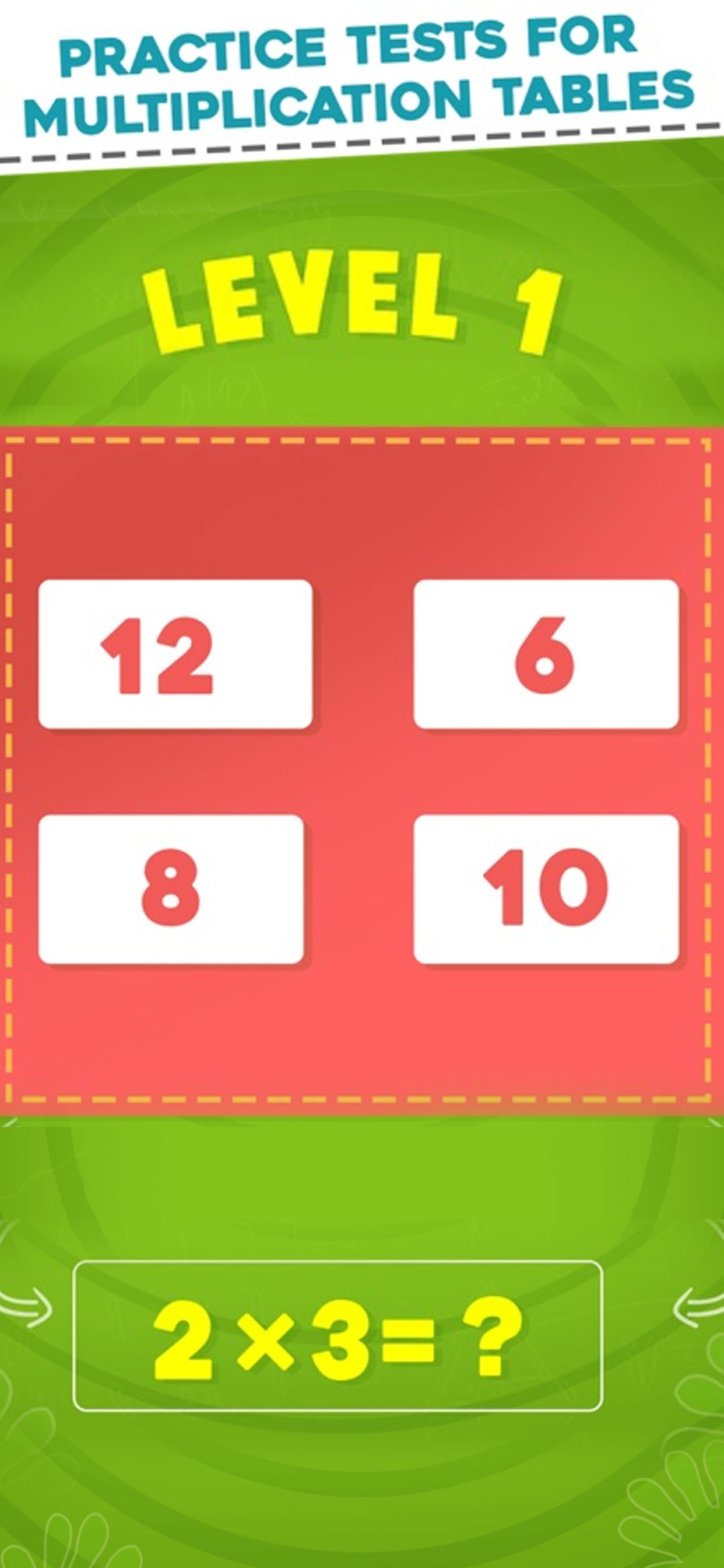 Multiplication Tables Learning screenshot 3