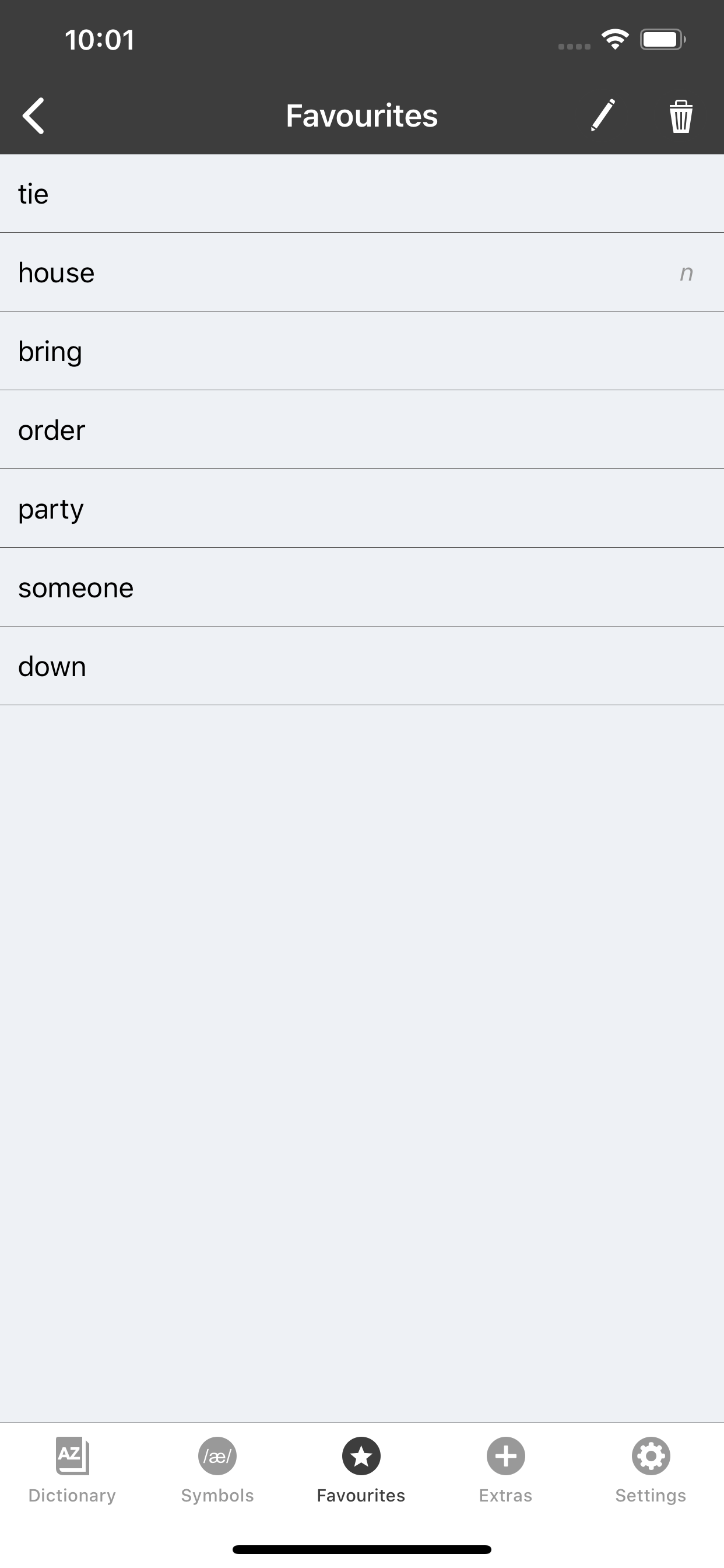 English Pronouncing Dictionary screenshot 5