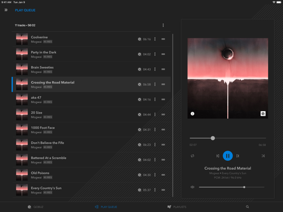 dCS Mosaic Control iPad screenshot 2 - Utilities app