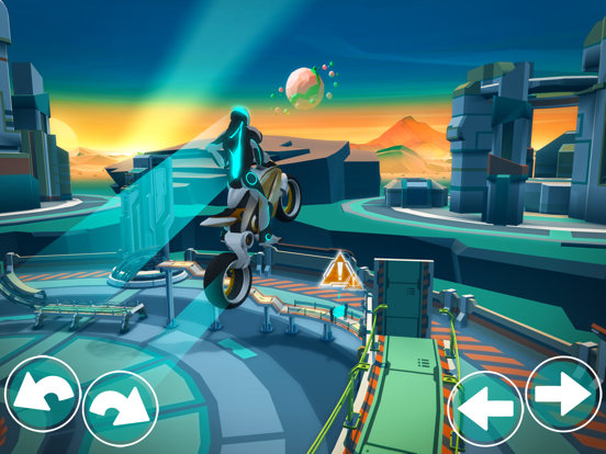 Gravity Rider BMX motorracen iPad app afbeelding 1