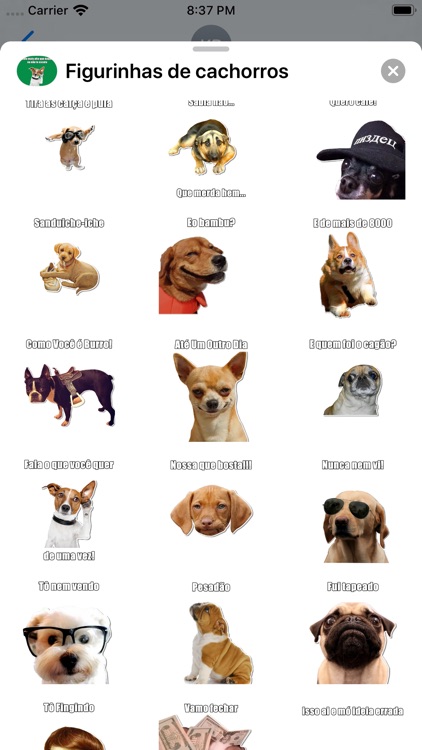 Figurinhas de cachorros screenshot-4