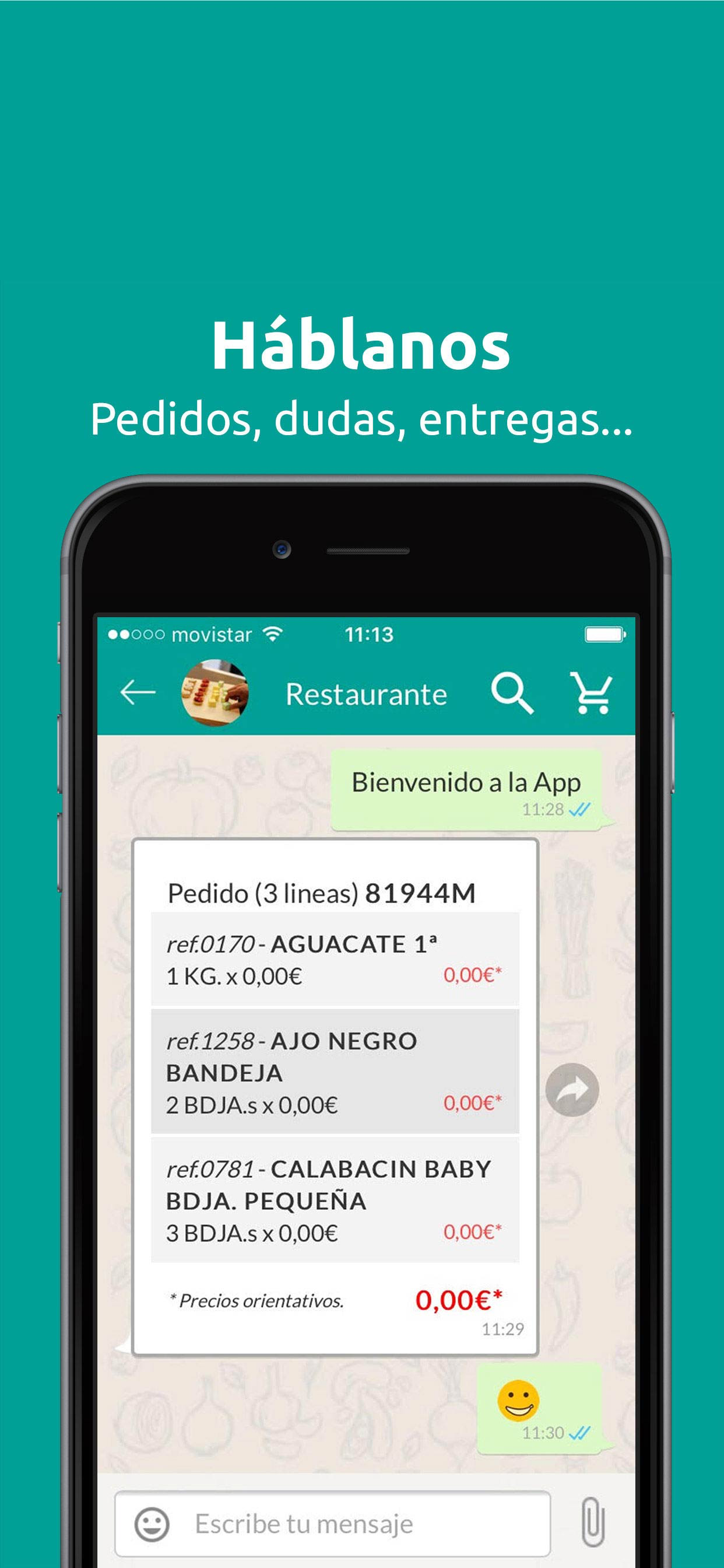 Frutas Eladio Messenger screenshot 5