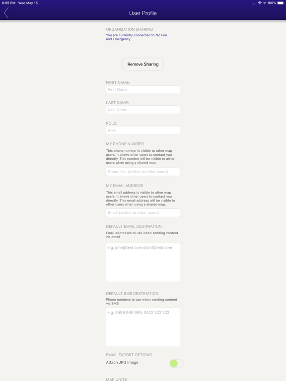 FireMapper Enterprise iPad screenshot 10 - Navigation app