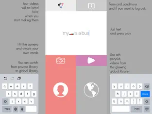 Imágen 1 VixT - Video mashup from texT iphone