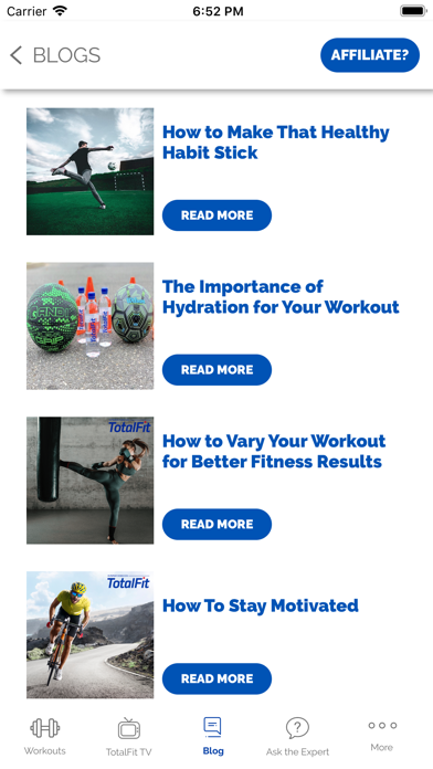 TotalFit Premium Water Screenshot