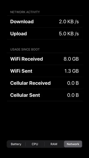Capture d'écran de Niveau De La Batterie sur iPhone 4