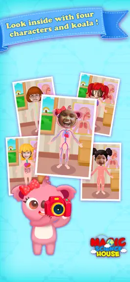 Game screenshot Kids Learn Human Body Girls apk